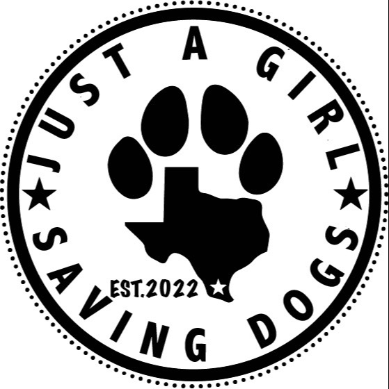 Just A Girl Saving Dogs logo