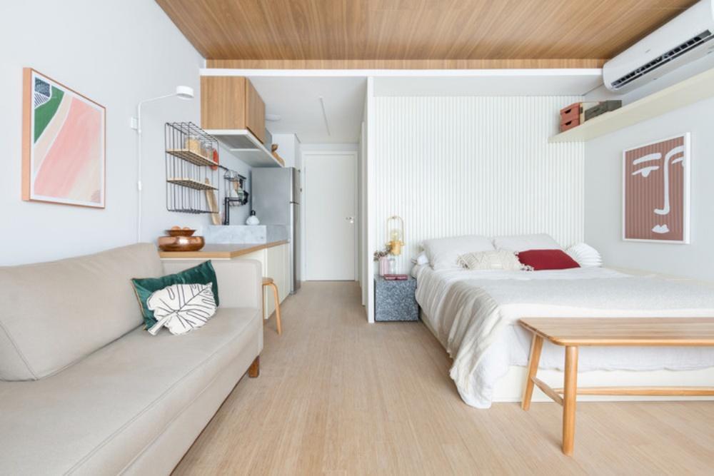 desain kamar apartemen gaya korea