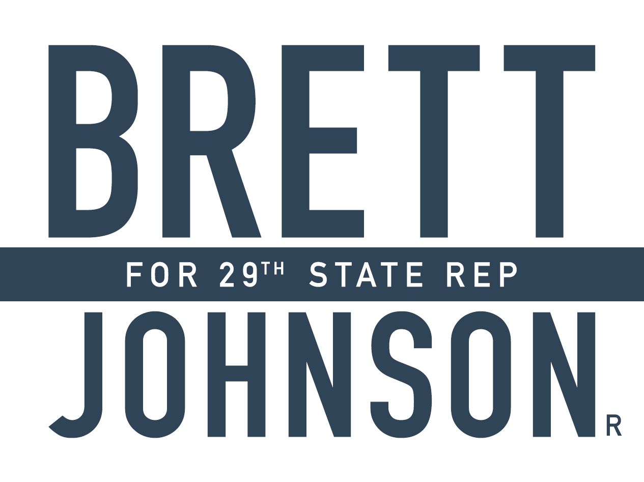 Brett Johnson for 29th State Rep logo