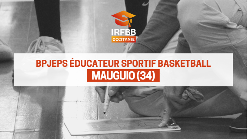 Représentation de la formation : BPJEPS - Educateur Sportif Basket-Ball - Mauguio