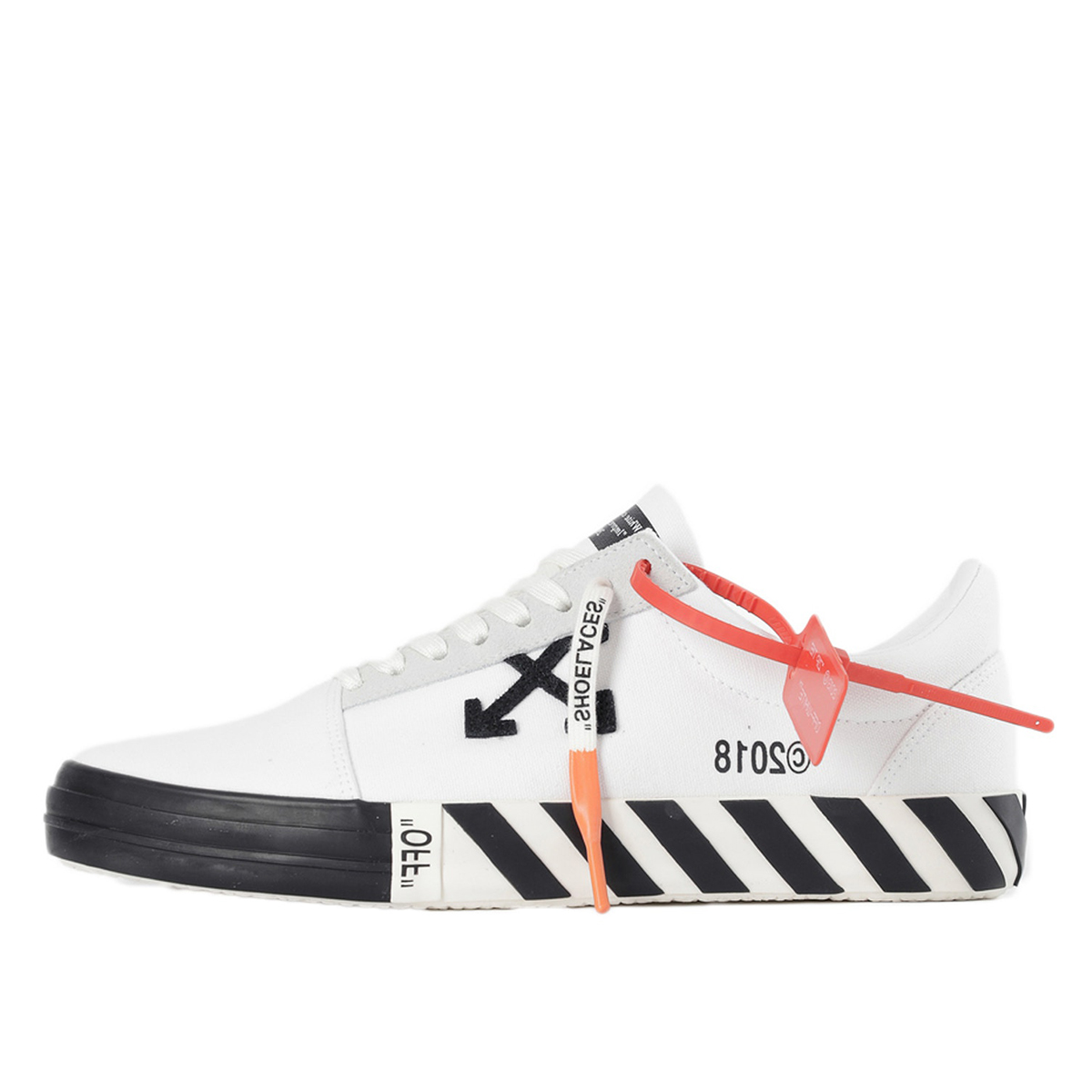 Off-White Vulc Low Top Sneakers White (Updated Stripes) (2018 ...
