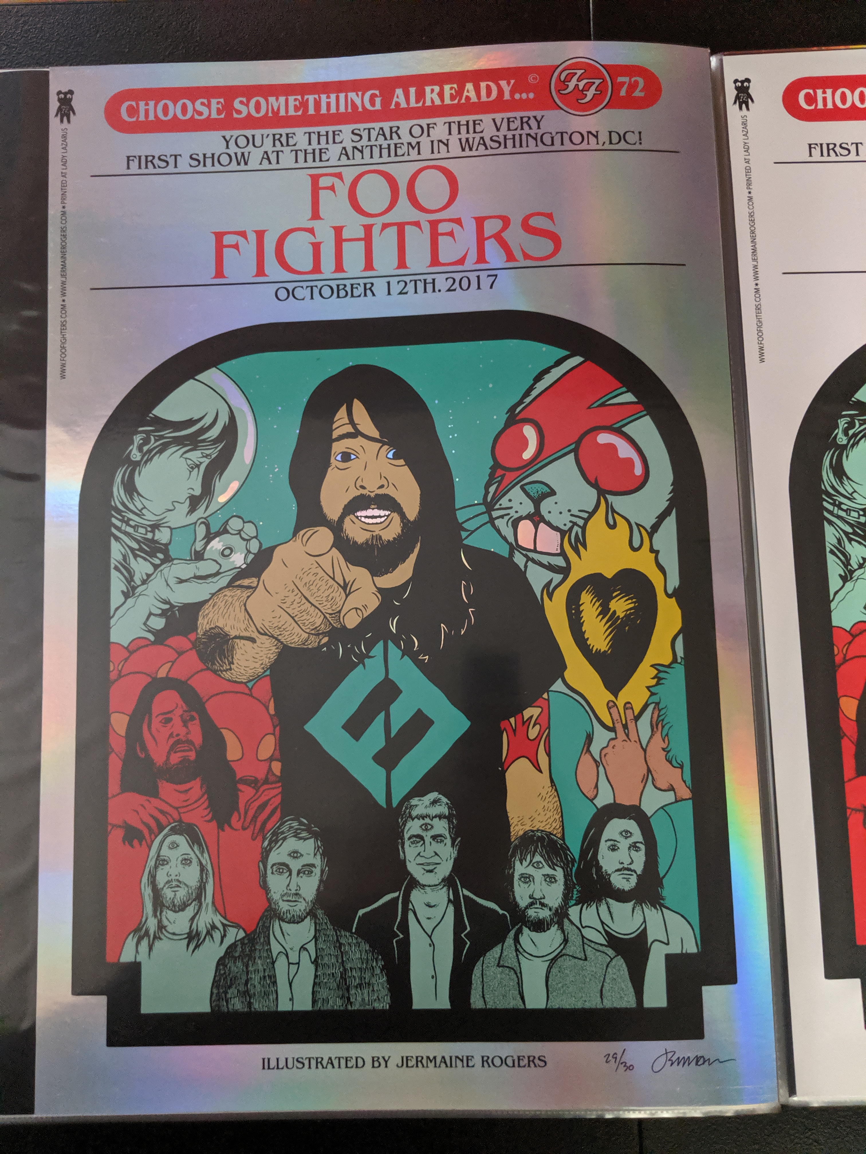 【超希少】00s Foo Fighters ツアージャケット着丈70