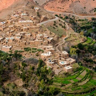 tourhub | Bamba Travel | Berber Villages Trek 4D/3N | Tour Map