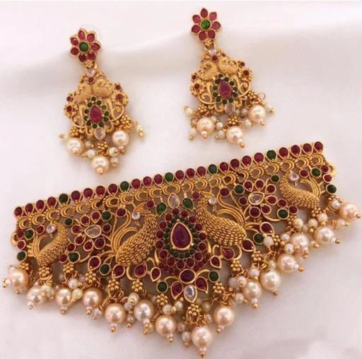Elevate Your Style With South Indian Gold   Jewellery || Peacock Gold Jewellery ||
