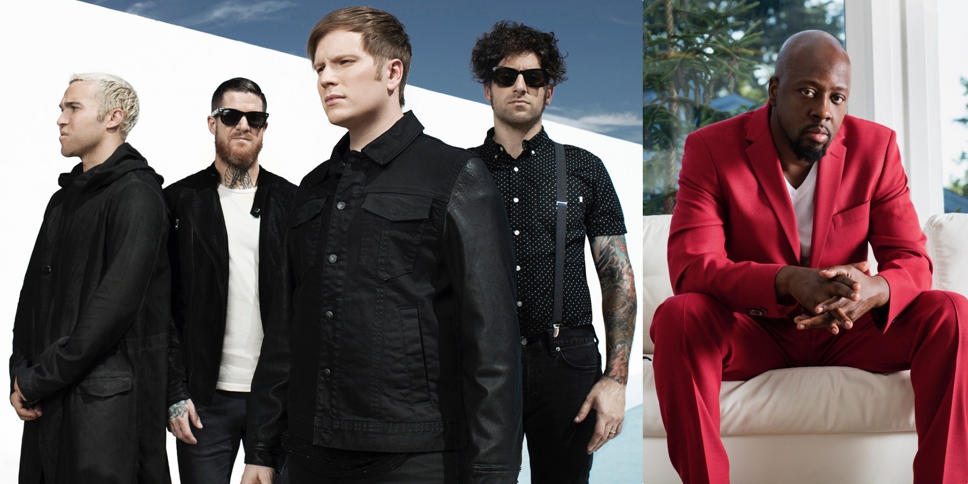 Fall Out Boy shares new song with Wyclef Jean, 'Dear Future Self (Hands Up)', announces new greatest hits album