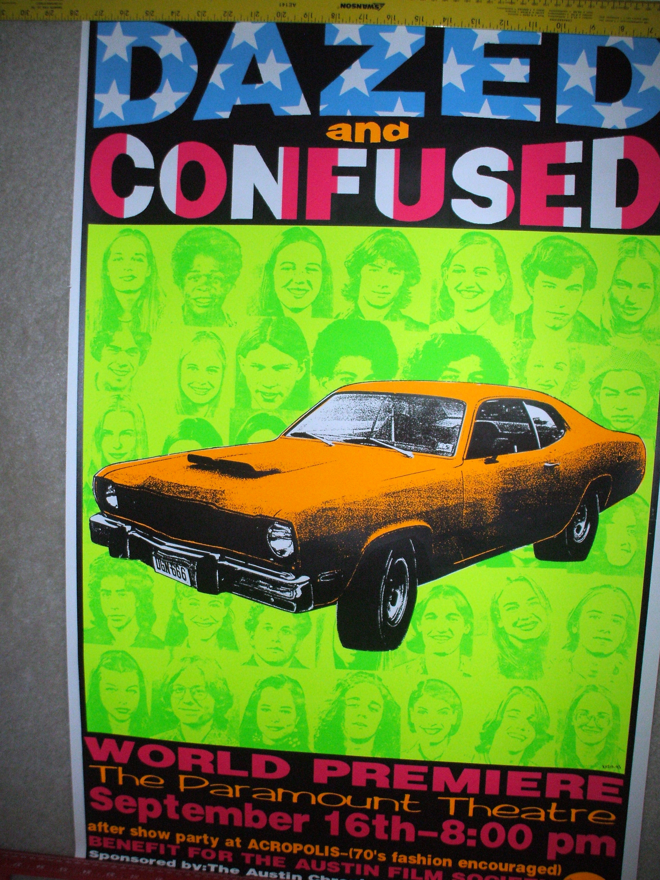dazed and confused matthew mcconaughey poster