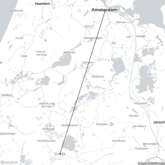 tourhub | CroisiEurope Cruises | Through authentic Holland (port-to-port cruise) | Tour Map