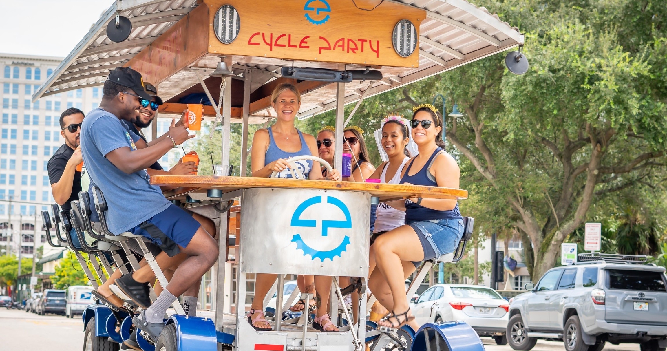 Cycle Party: Las Olas Bar Crawl on Fort Lauderdale's Top Party Bike image
