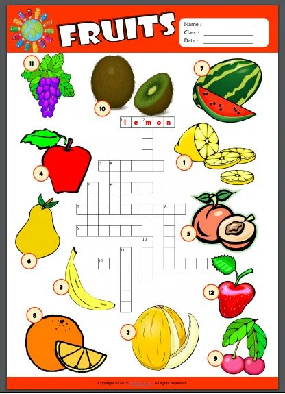 18 Fun Food Worksheets For Children - Teaching Expertise