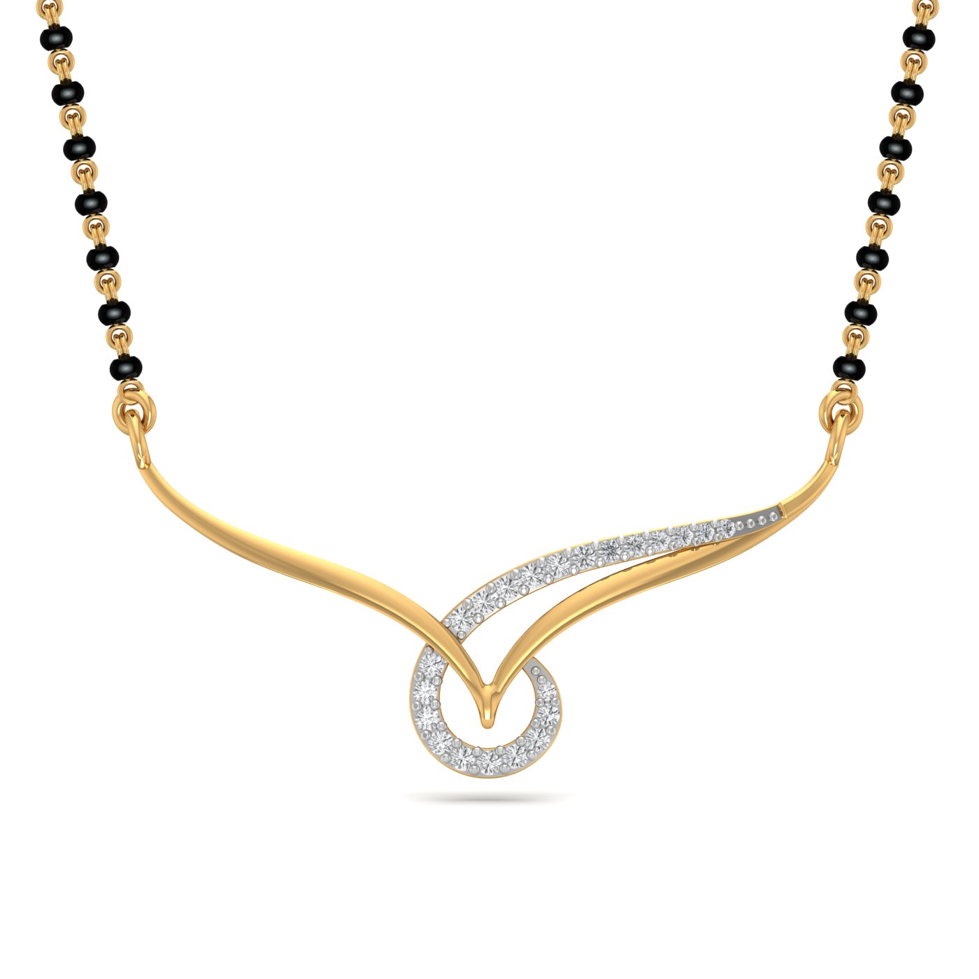 Latest Diamond Mangalsutra Design 2023
|| Aditi lightweight Sort mangalsutra ||