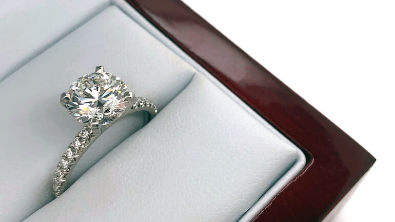 Diamond Ring Box