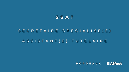 Représentation de la formation : Secrétaire Spécialisé(e) Assistant(e) Tutélaire - 01/2025-06/2025 (6 mois)