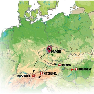 tourhub | Europamundo | Central European Ring | Tour Map