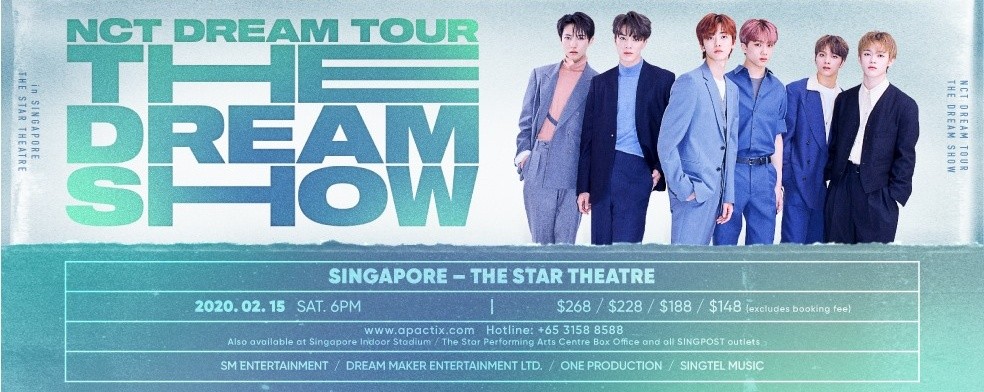 [CANCELLED] NCT DREAM TOUR “THE DREAM SHOW” - in Singapore