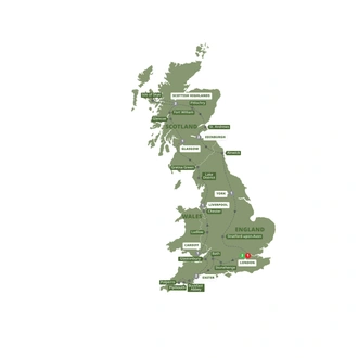 tourhub | Trafalgar | Best of Britain | Tour Map