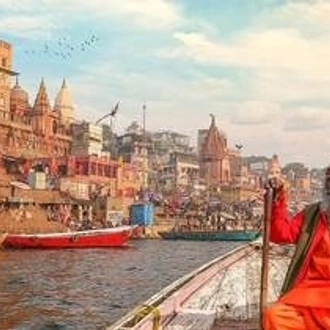 tourhub | Offbeat India Tours | India Golden Triangle Tour with Varanasi & Khajuraho 