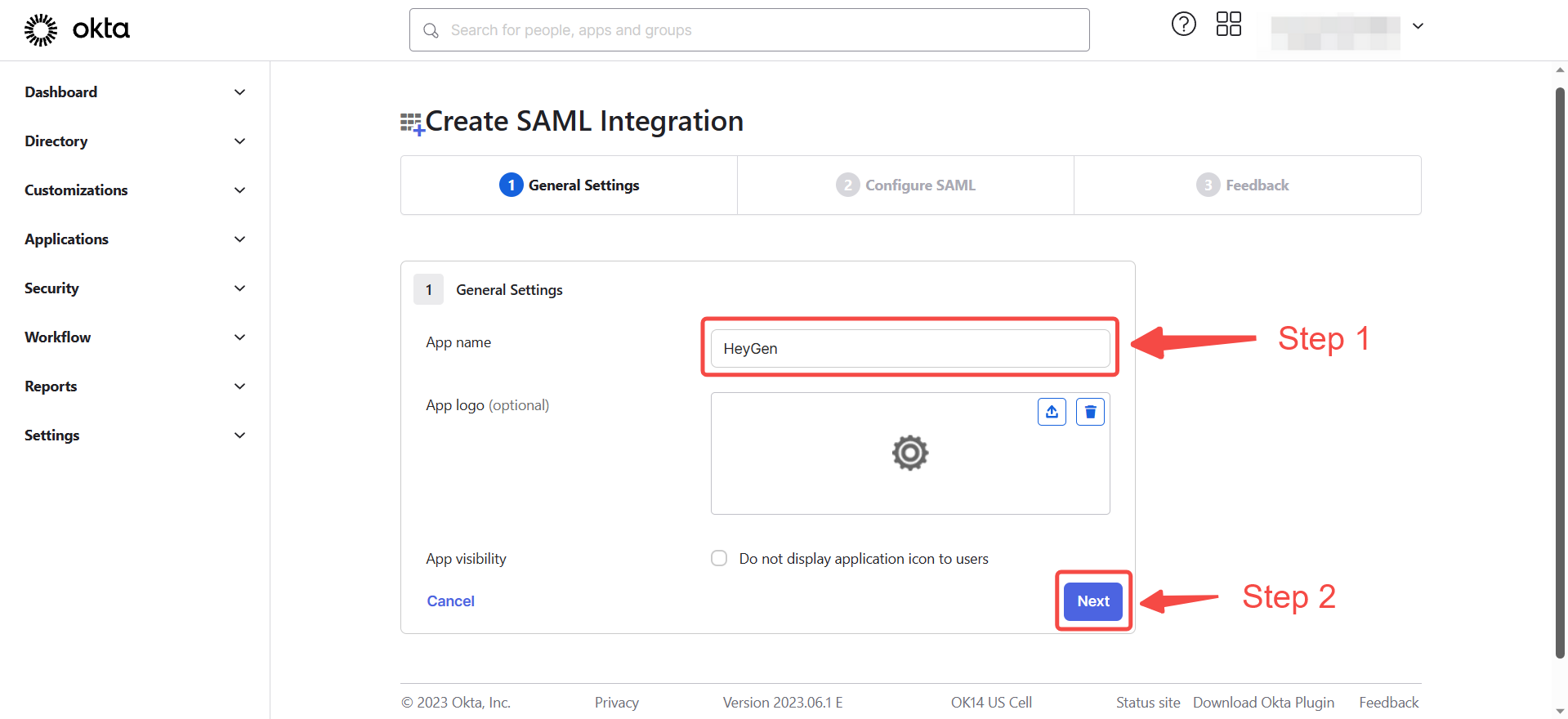 HeyGen SSO Tutorial (Okta)