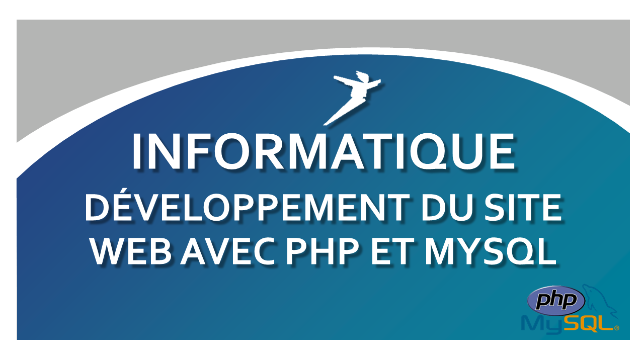 Représentation de la formation : DEVELOPPEMENT DU SITE WEB AVEC PHP et MySQL