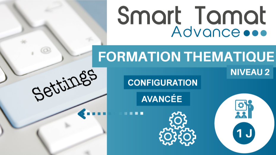 Représentation de la formation : N2 : Configuration avancée du serveur Smart Tamat Advance