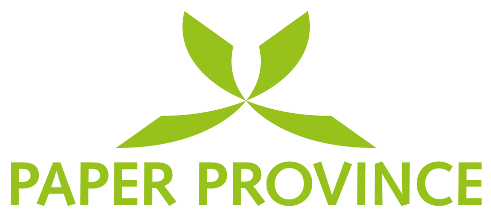 Paper Province logotyp grön för webb i png-format