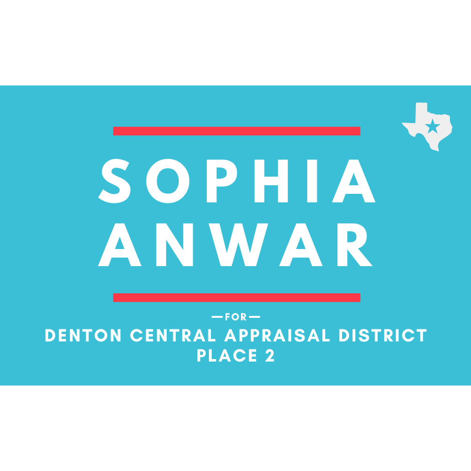 Sophia Anwar For Texas logo