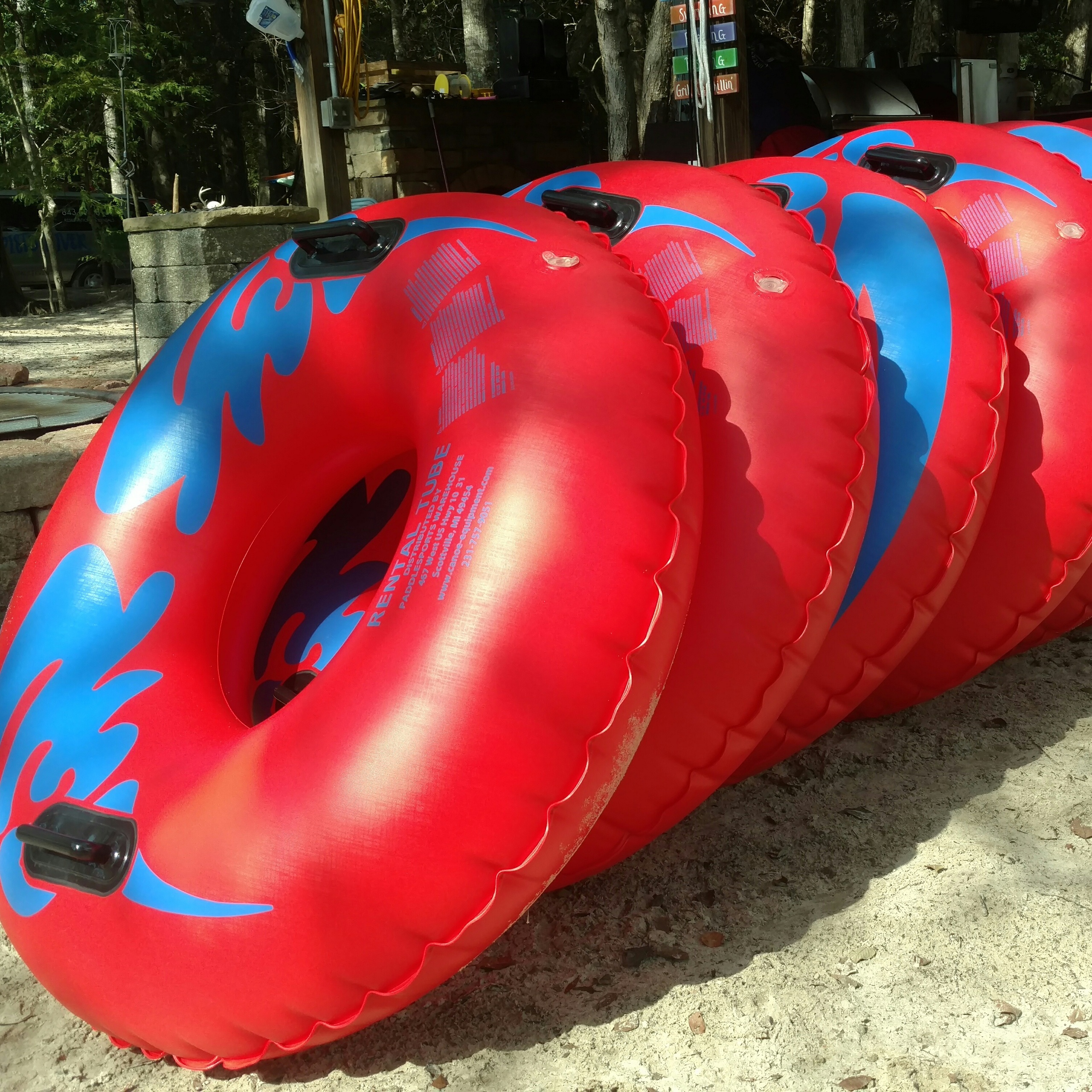 River Tubing & Private BYOB Beach Party with Tubes, Return Shuttle, Coolers, Games and More image 12