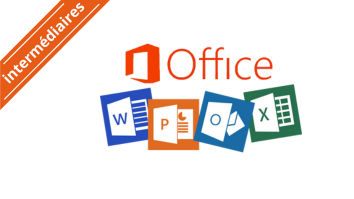 Représentation de la formation : Microsoft office (word/excel/powerpoint/outlook) niveau débutant à intermédiaire 