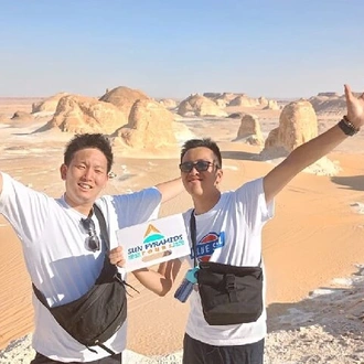 tourhub | Sun Pyramids Tours | Private 4 Days White Desert and Bahariya Oasis Tour 