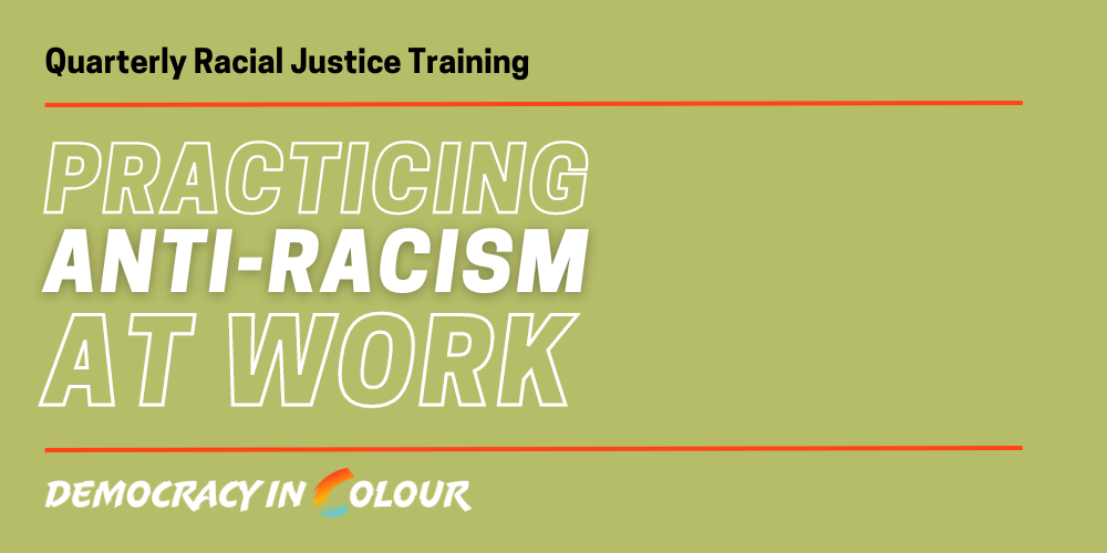 Practicing Anti-Racism At Work, Hosted Online, Thu 28th Sep 2023, 11:00 ...