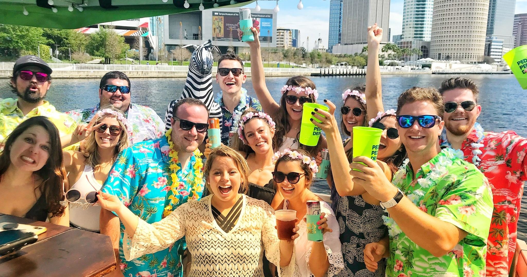 Tampa CycleBoat Cruise: Party Boat with Captain & BYOB (Up to 16 Passengers) image 2