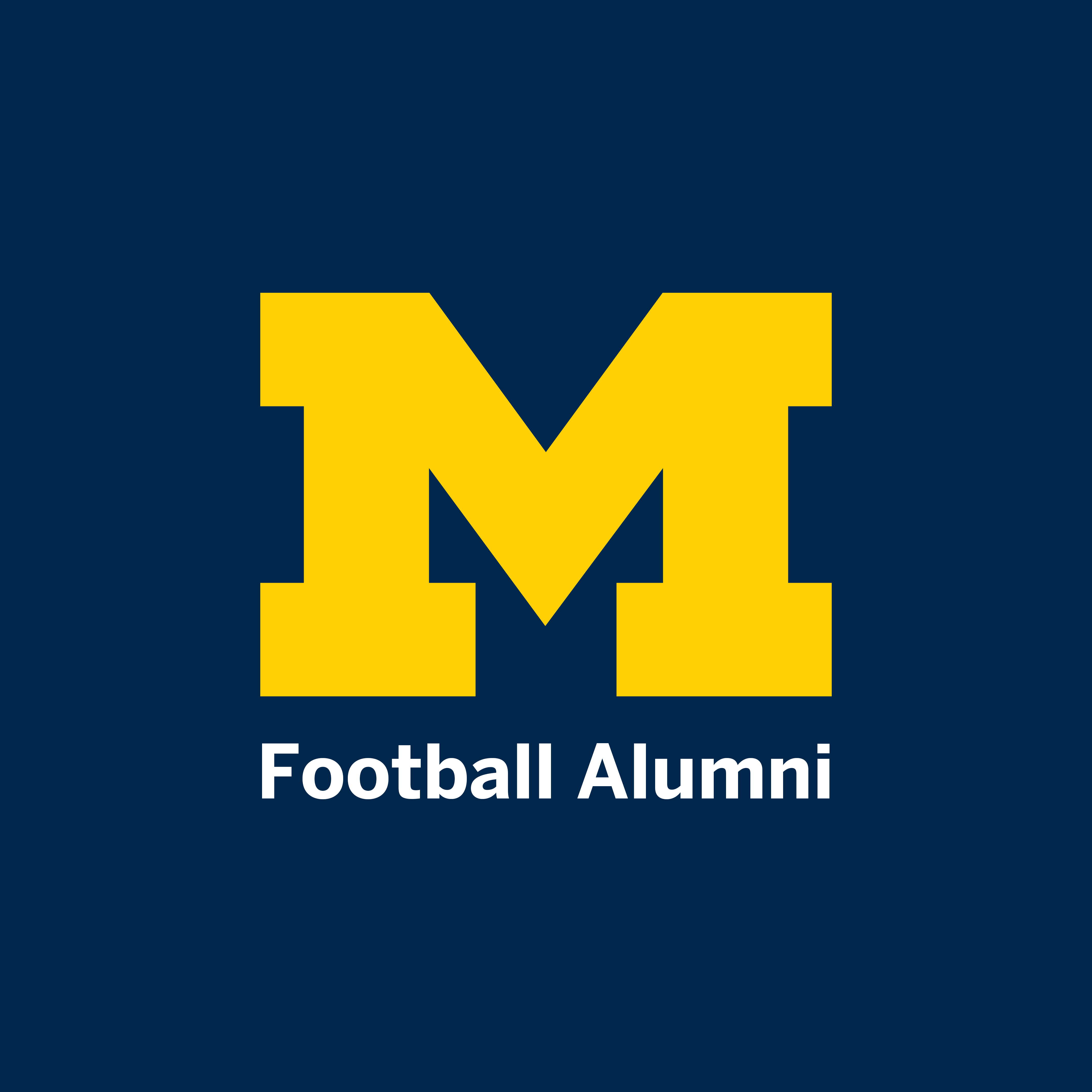 Football Alumni of Michigan logo