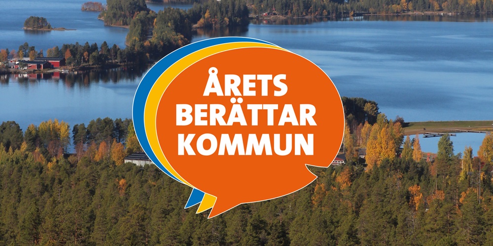 Storuman – Årets berättarkommun i Västerbotten 2021/22.