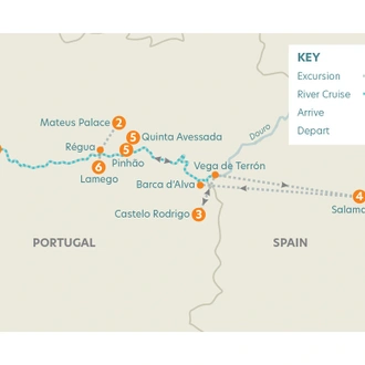 tourhub | Riviera Travel | Gastronomy of the Douro – from Portugal to Spain  - MS Douro Splendour 