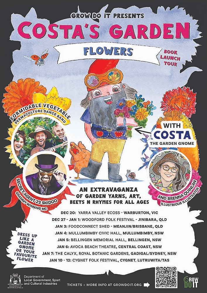 Costa's Garden: Flowers poster