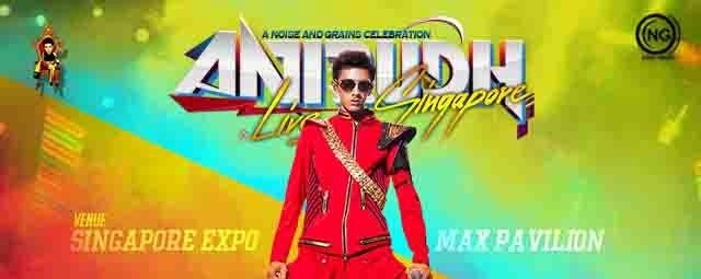 Anirudh Live in Singapore