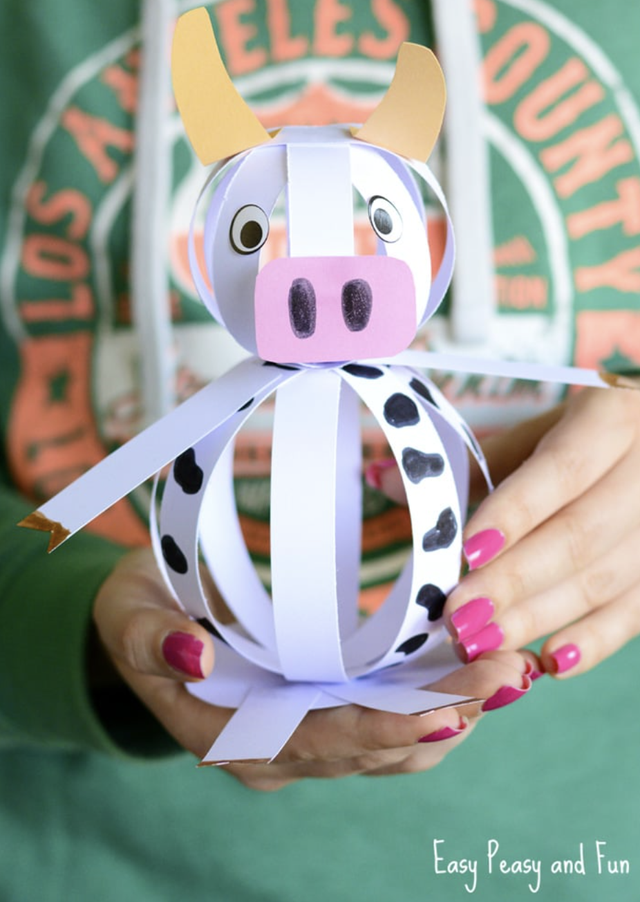 32 Cow Crafts Your Kids Will Want Mooooore Of Teaching Expertise