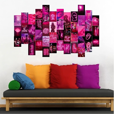 Pink Aesthetic Wall collage kit - Bling Republic | Flutterwave Store