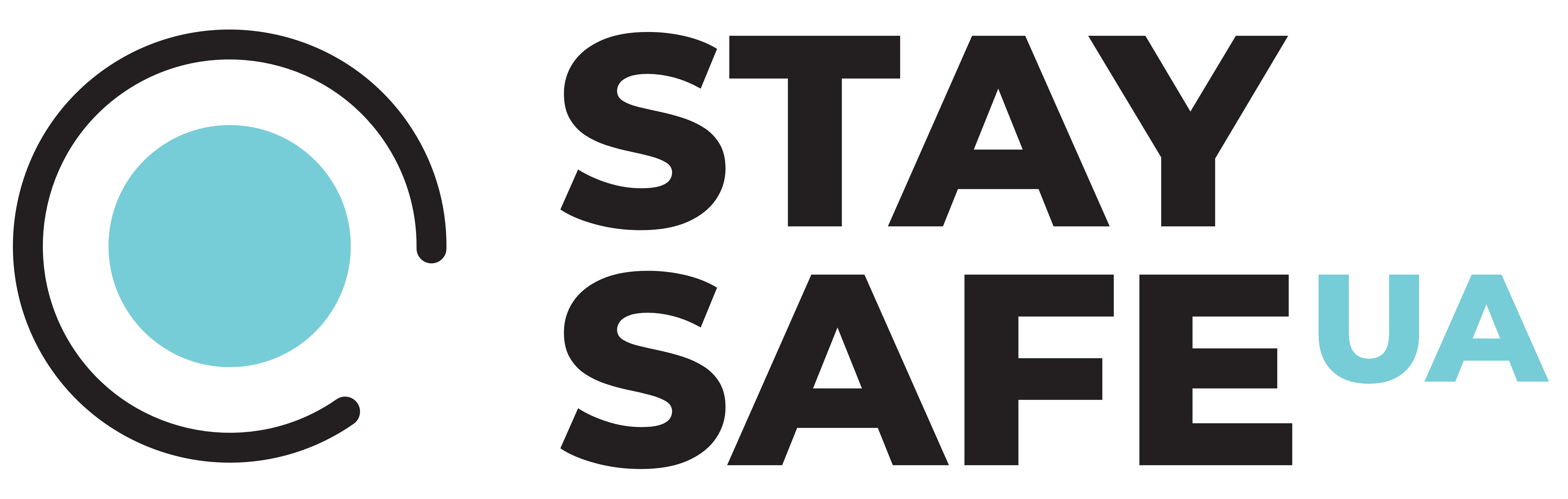 STAY SAFE UA logo