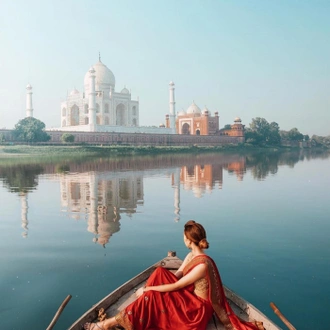 tourhub | ITS Holidays | Taj Mahal OverNight Tour From Delhi 