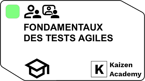 Représentation de la formation : Formation Fondamentaux des Tests Agiles