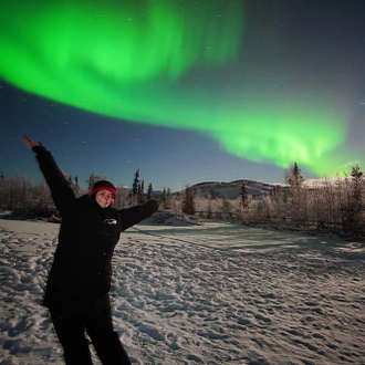 tourhub | Arctic Range Adventure | Best Value Aurora Viewing | Snowshoeing, Wildlife & Hot Springs 