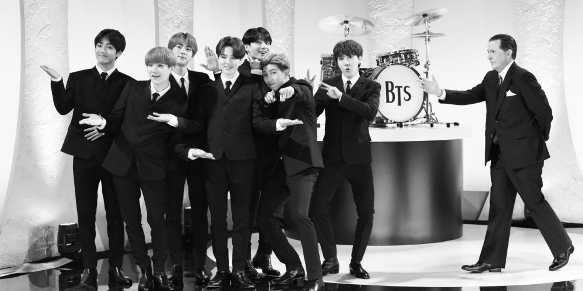 Twitter reacts to BTS' homage to The Beatles on the Late Show with Stephen Colbert