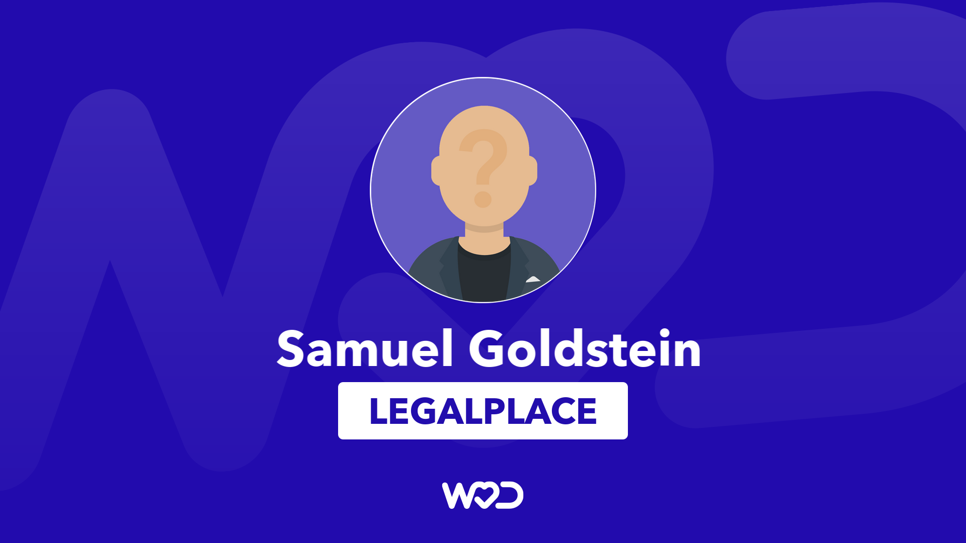 💙 Samuel Goldstein, Cofondateur Et CMO de Legalplace at LegalPlace is