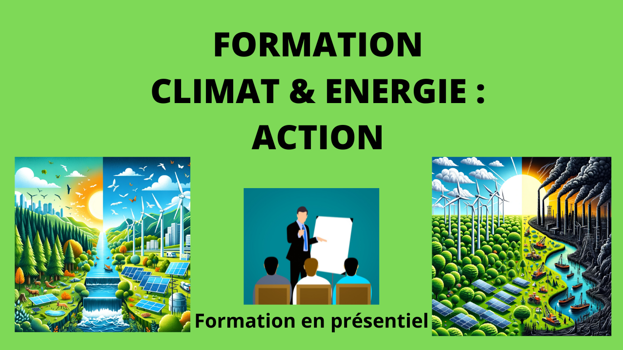 Représentation de la formation : Formation Climat & Energie : ACTION