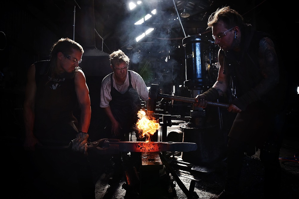 Learn blacksmithing with Pete Mattila.