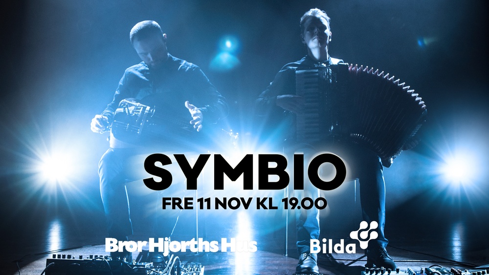 Konsert fredag 11 november kl 19
Bror Hjorths Hus, Uppsala

Symbio består av:
Johannes Geworkian Hellman: vevlira
LarsEmil Öjeberget: dragspel, kickbox

