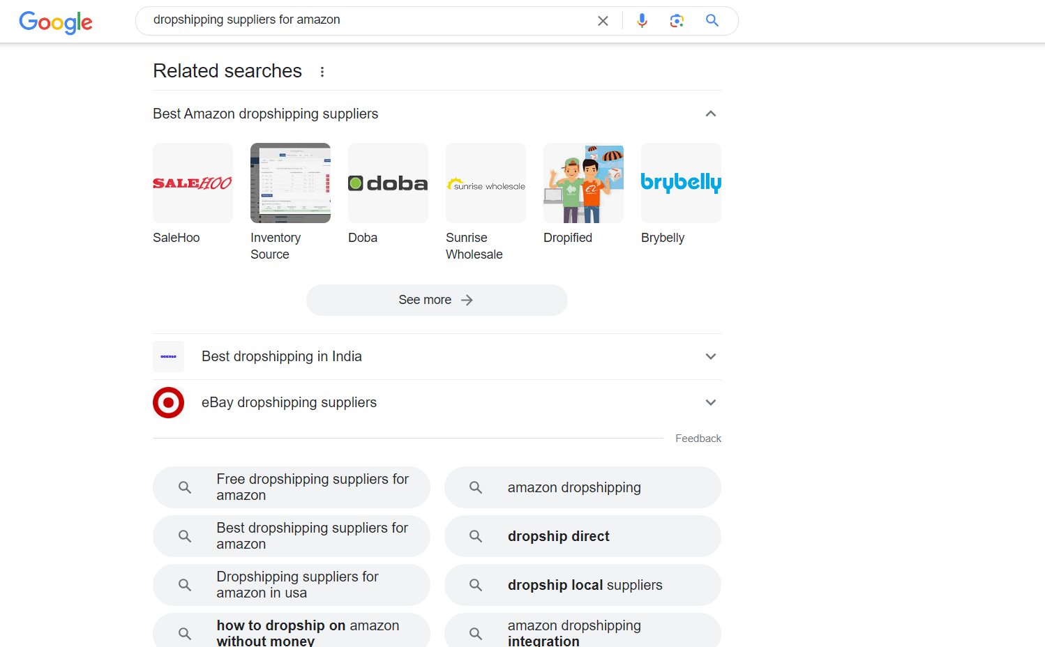 google related keywords