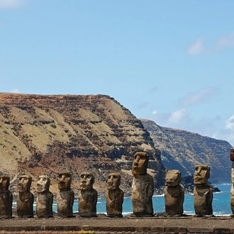 tourhub | Signature DMC | Discover the mystical Easter Island and its famous gigantic stone statues 