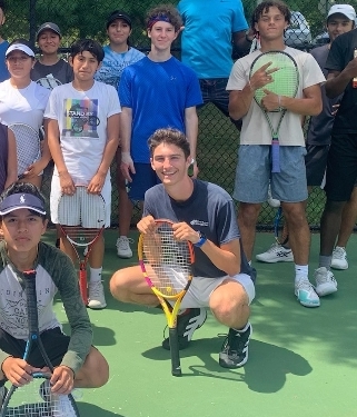 Owen C. teaches tennis lessons in Shelton, CT