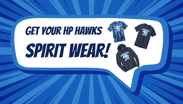 quote bubble with t-shirt options for hawk gear